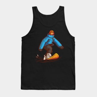 Snowboard Winter sports Snowboarder Apparel Tank Top